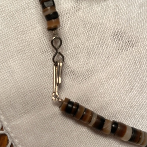 Chunky Turquoise Color Beaded necklace - Picture 3 of 6